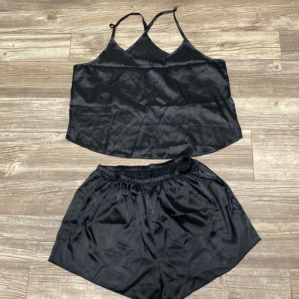 silky pj set